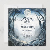 HANDFASTING UITNODIGINGEN DRUID CELTISCH WICCA MAA (Voorkant)