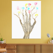 Handful Tree of Shapes Canvas Afdruk (Insitu (Woonkamer))