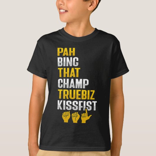 Handgebaar Doof Gehoorverlies Bewustzijn 8 T-shirt (Voorkant)