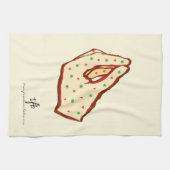 Handgebaar Strawberry-Kiwi Pizza Theedoek (Horizontaal)
