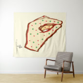 Handgebaar Strawberry-Kiwi Pizza Wandkleed (In Situ (horizontaal))