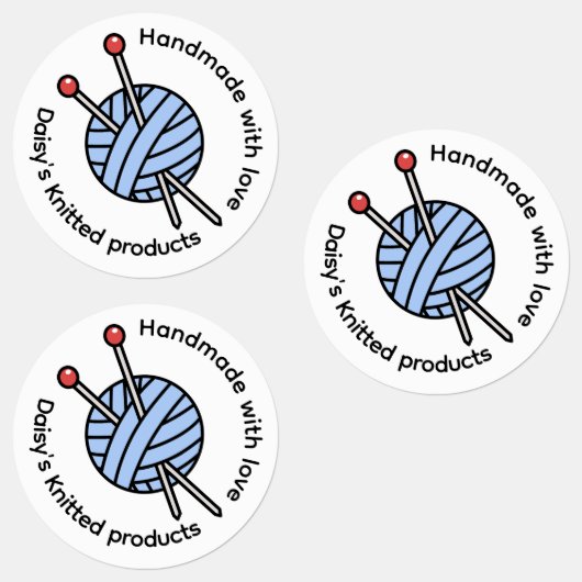 Handgebreide Gebreide Gepersonaliseerd   Labels (Groep)