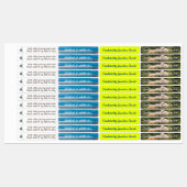 Handgebreide of gehaakte kleding Labels (Vel)