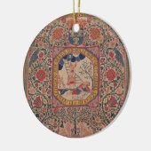 Handgebreide tapijt waarin de droom van Jacob, Elz Keramisch Ornament (Links)