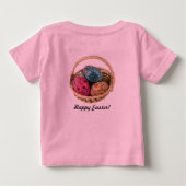 Handgedecormeerde paaseieren Shirt (Achterkant)