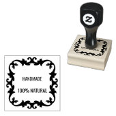 Handgemaakt - 100% NATUURLIJK Rubberstempel (Gestempeld)