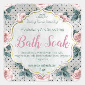 Handgemaakt Bath Soak Label (Voorkant)
