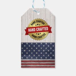 Handgemaakt bedrijfscadeau Label Cadeaulabel