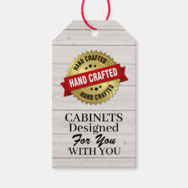 Handgemaakt bedrijfscadeau Label Cadeaulabel