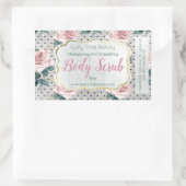 Handgemaakt Body Scrub Label (Tas)