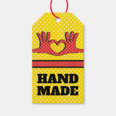 Handgemaakt cadeLabel Cadeaulabel (Voorkant)