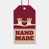 Handgemaakt cadeLabel Cadeaulabel (Voorkant)