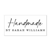 Handgemaakt door aangepaste naam modern handgeschr rubberstempel (Afrduk)