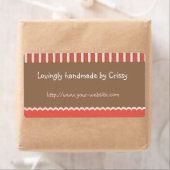 Handgemaakt door - aanpasbaar label (Insitu)