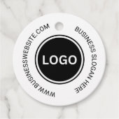 Handgemaakt door Business Logo Packaging Labels (Voorkant)