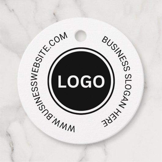 Handgemaakt door Business Logo Packaging Labels (Voorkant)