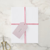 Handgemaakt door cadeau voor naaiknoppen label cadeaulabel (Met Touw)