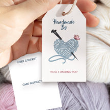 Handgemaakt door Custom Name met vezels & verzorgi