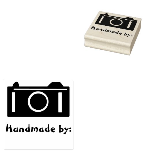 Handgemaakt door Custom Rubber Stamp Rubberstempel (Gestempeld)