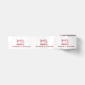 handgemaakt door Custom Sewing kledinglabels Satijnen Lint (Voorkant)