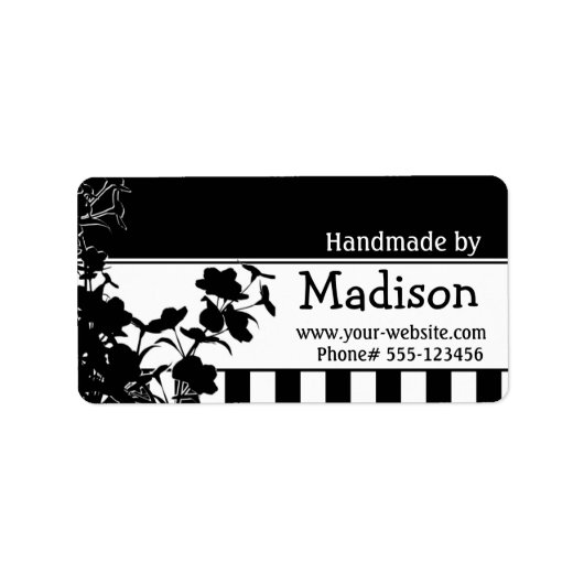 Handgemaakt door - etiketten (Voorkant)