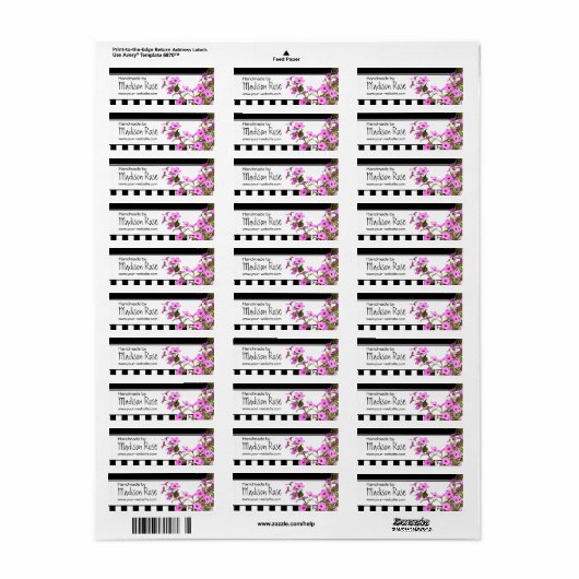 Handgemaakt door - etiketten (Full Sheet)