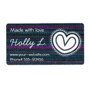 Handgemaakt door - etiketten