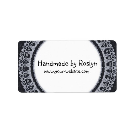 Handgemaakt door - etiketten (Voorkant)