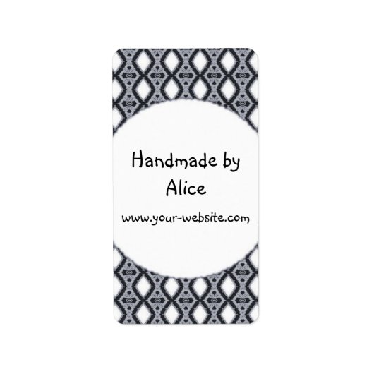 Handgemaakt door - etiketten (Voorkant)