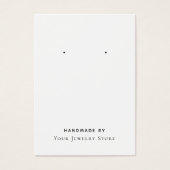 Handgemaakt door het verdienen van Visitekaartjes (Voorkant)