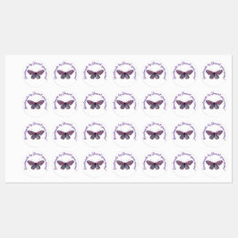 Handgemaakt door je Paarse vlinder Labels