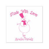 Handgemaakt door Kerstman Stempel (Design)