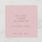 Handgemaakt door Logo vierkant Visitekaartje (Achterkant)