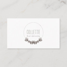 Handgemaakt door Logo Visitekaartje