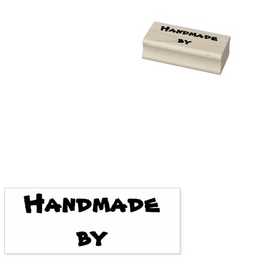 Handgemaakt door rubber stempel - scrapbooking, di (Gestempeld)