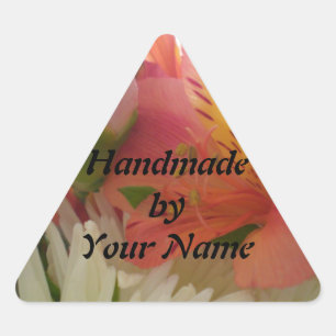 Handgemaakt door Sjabloon sticker