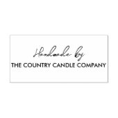Handgemaakt door Small Business Zelfinktende Stempel (Design)