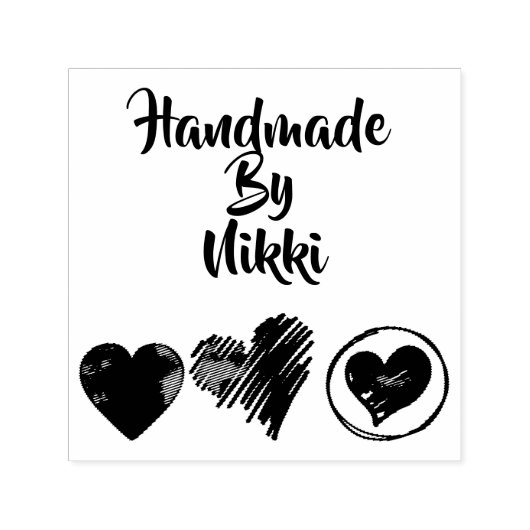 Handgemaakt door stempel (Design)