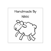 Handgemaakt door stempel (Afrduk)