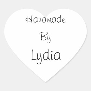 Handgemaakt door Sticker