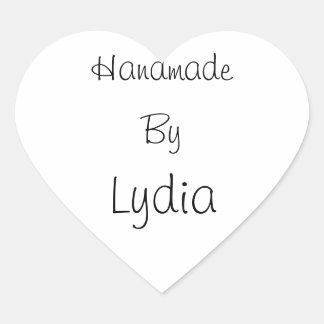 Handgemaakt door Sticker