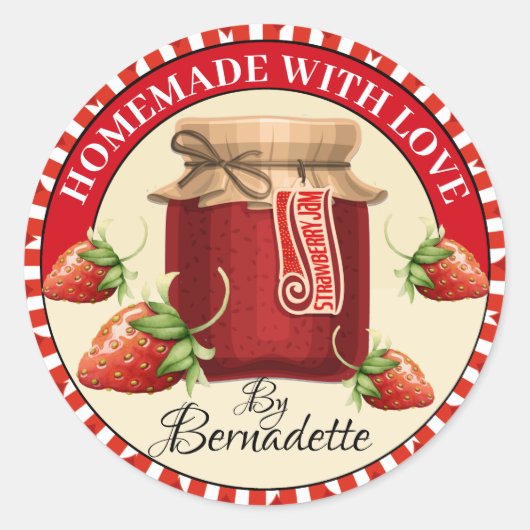 Handgemaakt door Sticker (Voorkant)