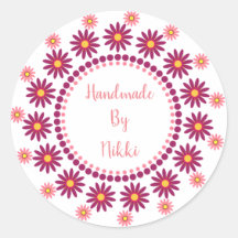 Handgemaakt door Stickers