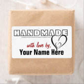 Handgemaakt door uw aangepaste labels (Insitu)