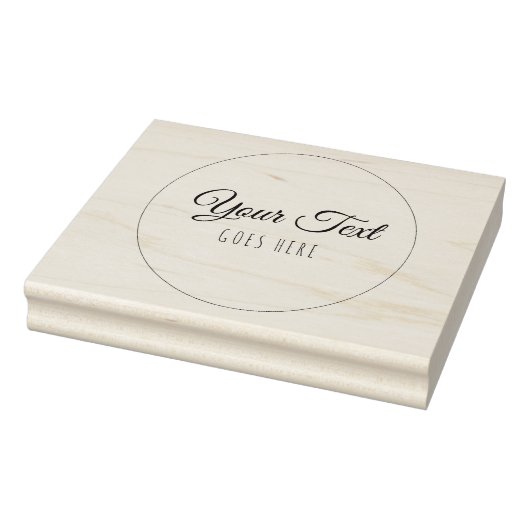 handgemaakt, eenvoudig Trendy Kraft Paper Rubberstempel (Stempel)