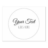 handgemaakt, eenvoudig Trendy Kraft Paper Rubberstempel (Afrduk)