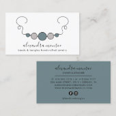 Handgemaakt juwelen Logo | Joodse designbedrijven Visitekaartje (Voorkant / Achterkant)