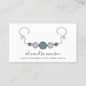 Handgemaakt juwelen Logo | Joodse designbedrijven Visitekaartje (Voorkant)