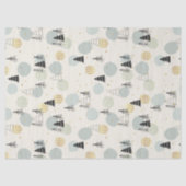 Handgemaakt kerstsymbool tissuepapier (Voorkant)