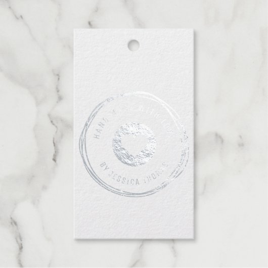 Handgemaakt liefdesproduct cadeaulabels (Voorkant)